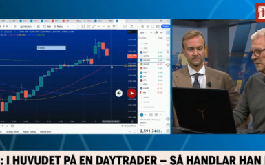 4 sep Börsöppning i DI-TV igår